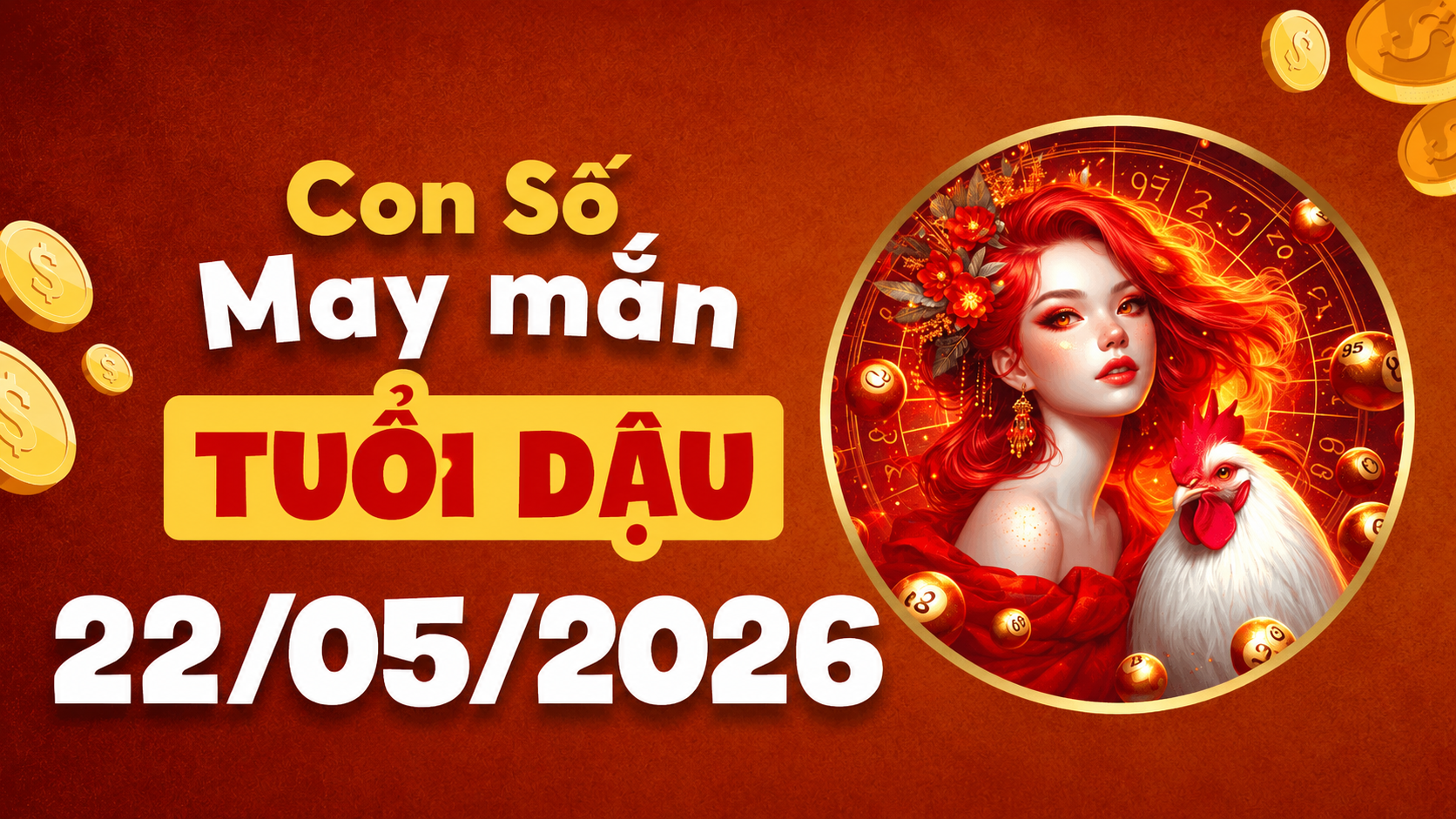 Con số may mắn ngày 22/5/2026 đưa tuổi Dậu đến bước ngoặt lớn