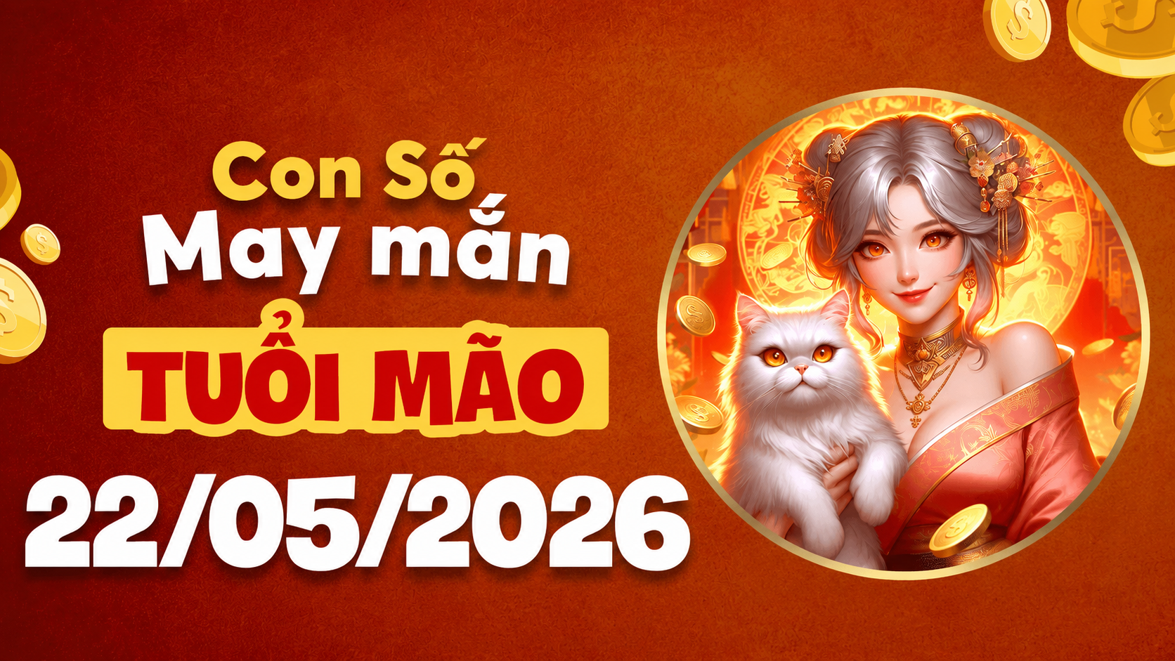 Con số may mắn ngày 22/5/2026 đánh thức sức mạnh của tuổi Mão